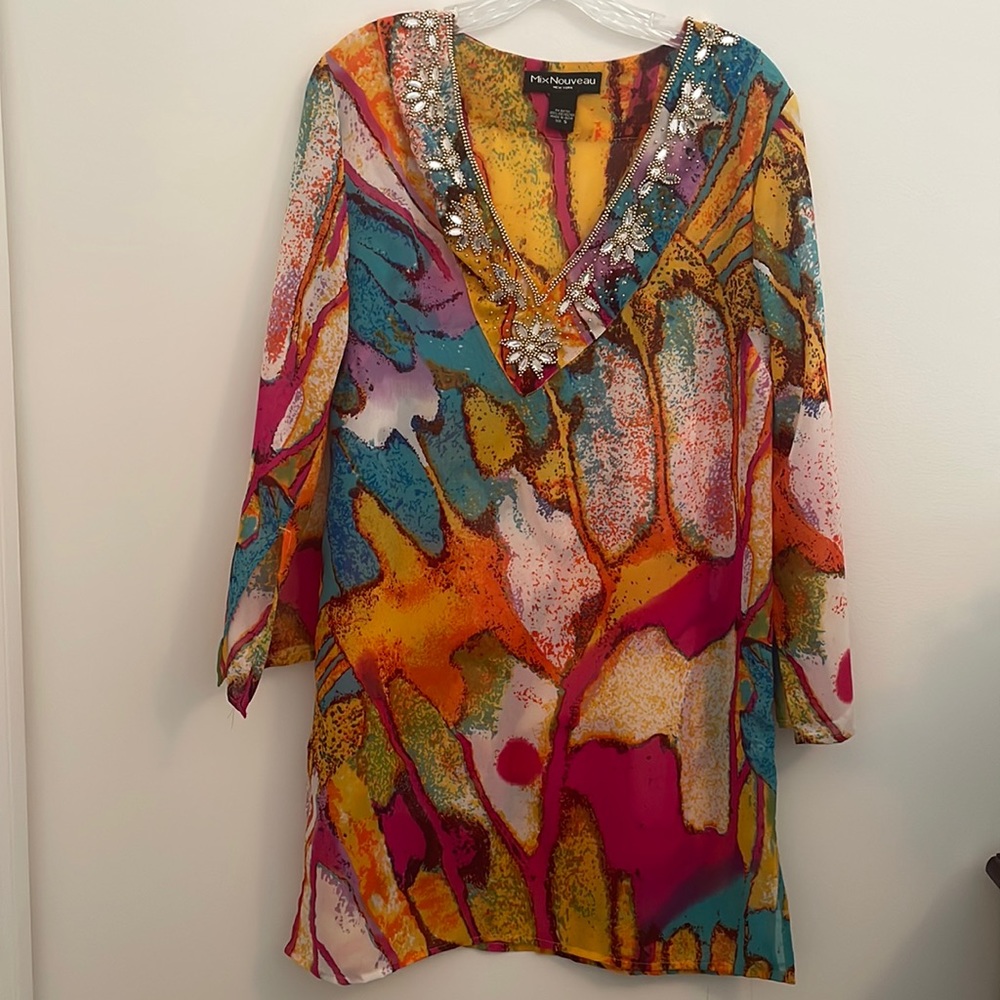 Mix Nouveau Sheer Tunic